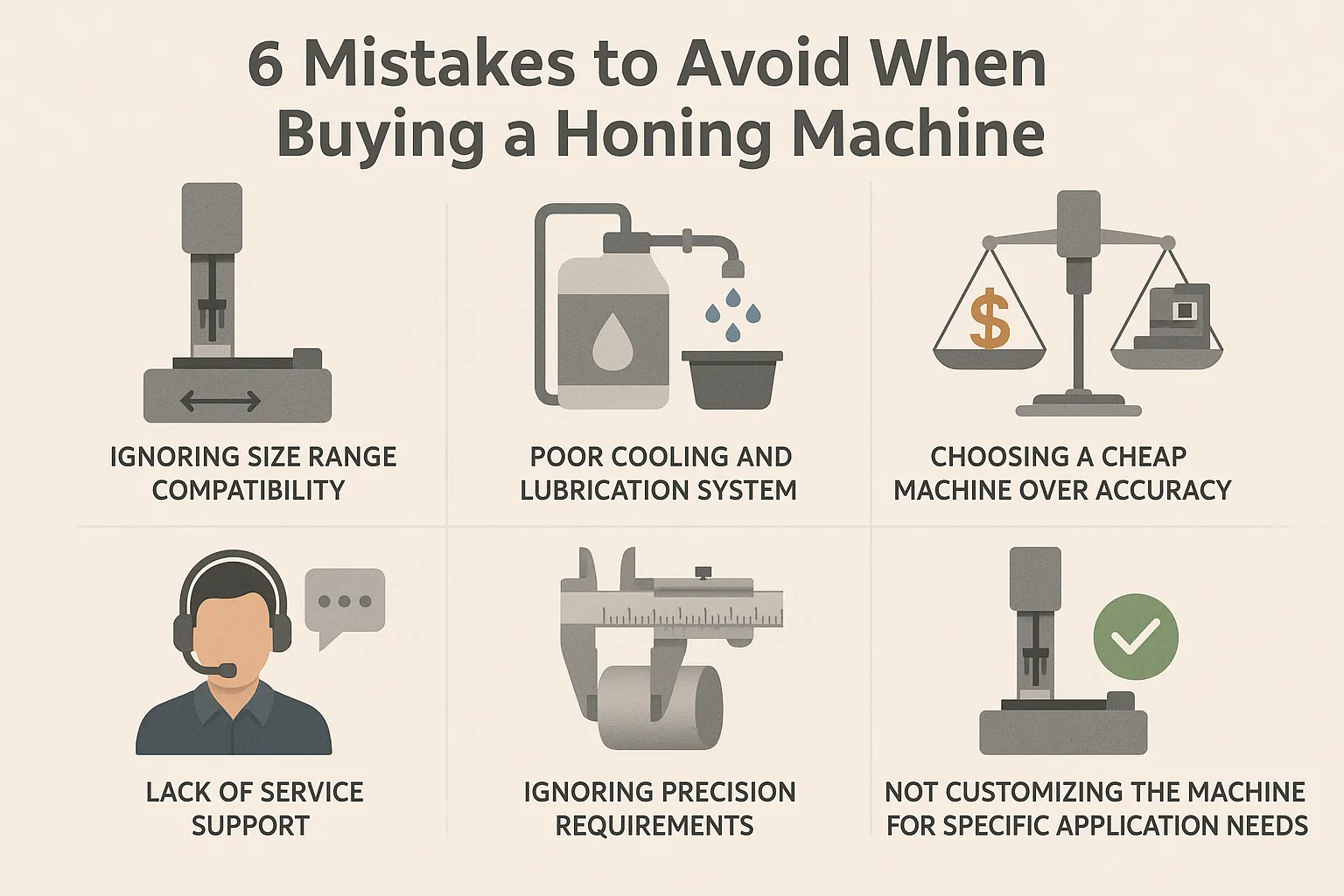 6 Mistaked To Avoid When Buying A Honing Machine