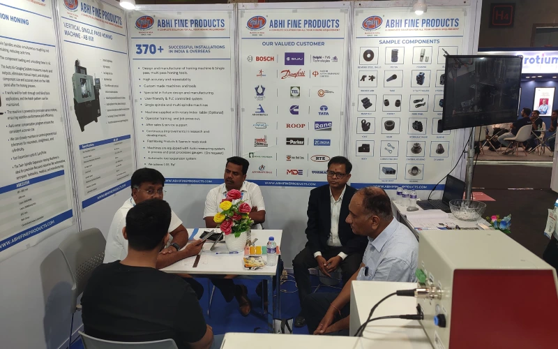 Abhi Fine Products at Delhi Machine Tool Expo 2025