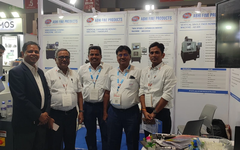 Abhi Fine Products at Delhi Machine Tool Expo