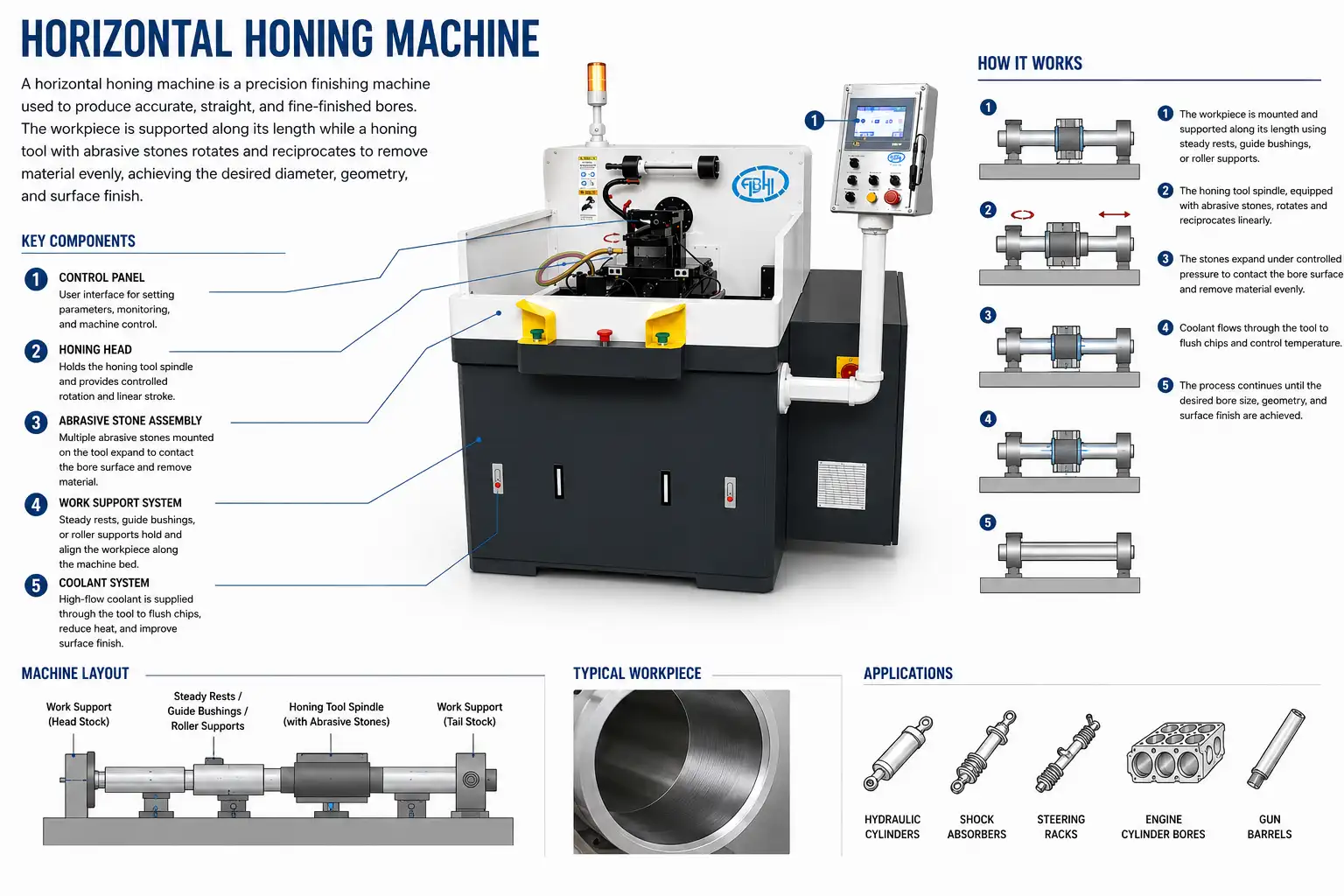What Is a Horizontal Honing Machine?