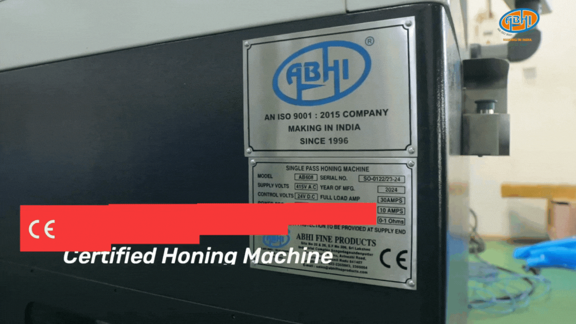 ABS 608 Vertical Single Pass Honing Machine CE Certification 6 Spindle Single Pass Honing Machine with Pneumatic Clamping